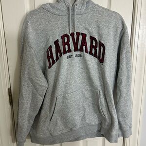 H&M Gray Harvard Hoodie Sweater